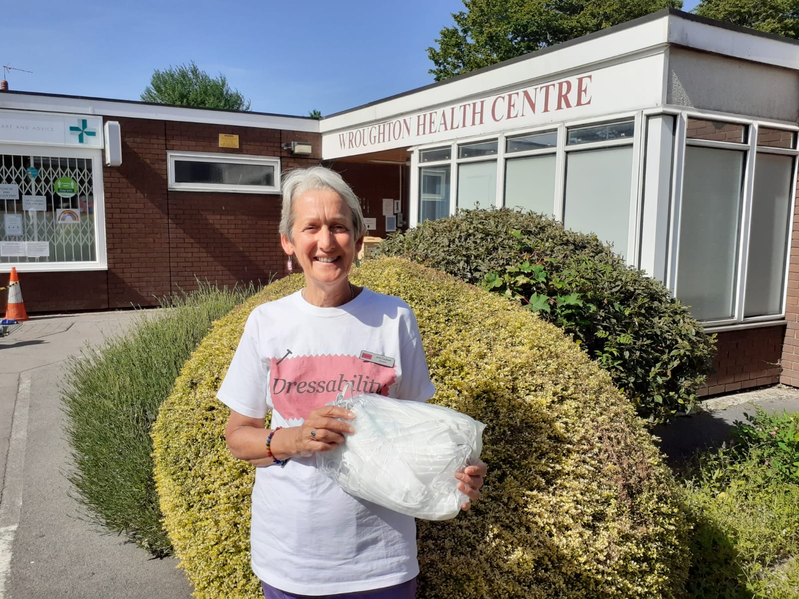 Dressability charity in swindon covid donations altering clothing for people in need