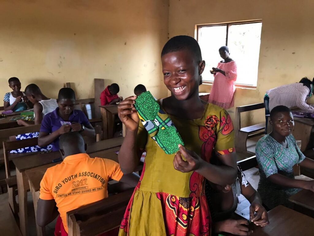 Dressability - SEAMSTRESSES are working hard to tackle period poverty in Ghana.